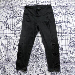 Athleta || High Rise Mesh Chaturanga Capri